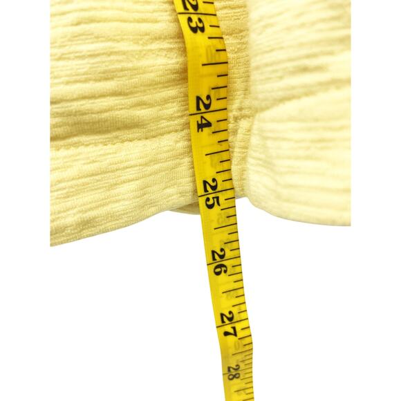 Womens T by Talbots Yellow Full Zip Sweatshirt with Pockets Size S - Picture 7 of 7